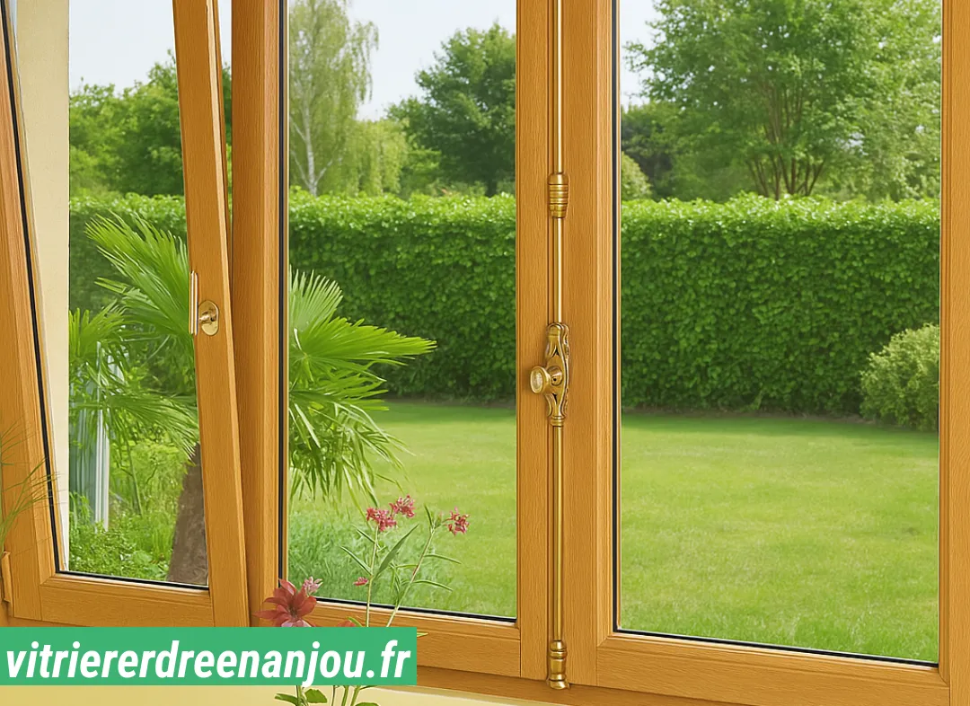 Installation de fenêtre en bois sur mesure Erdre-en-Anjou